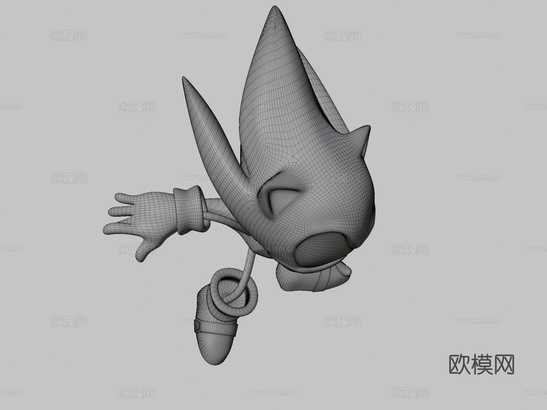 音速小子CD3d模型