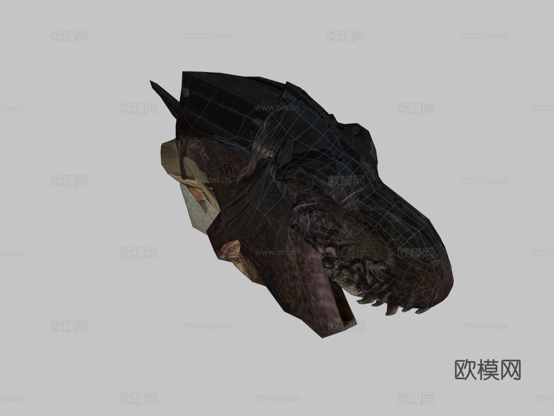 霸王龙3d模型