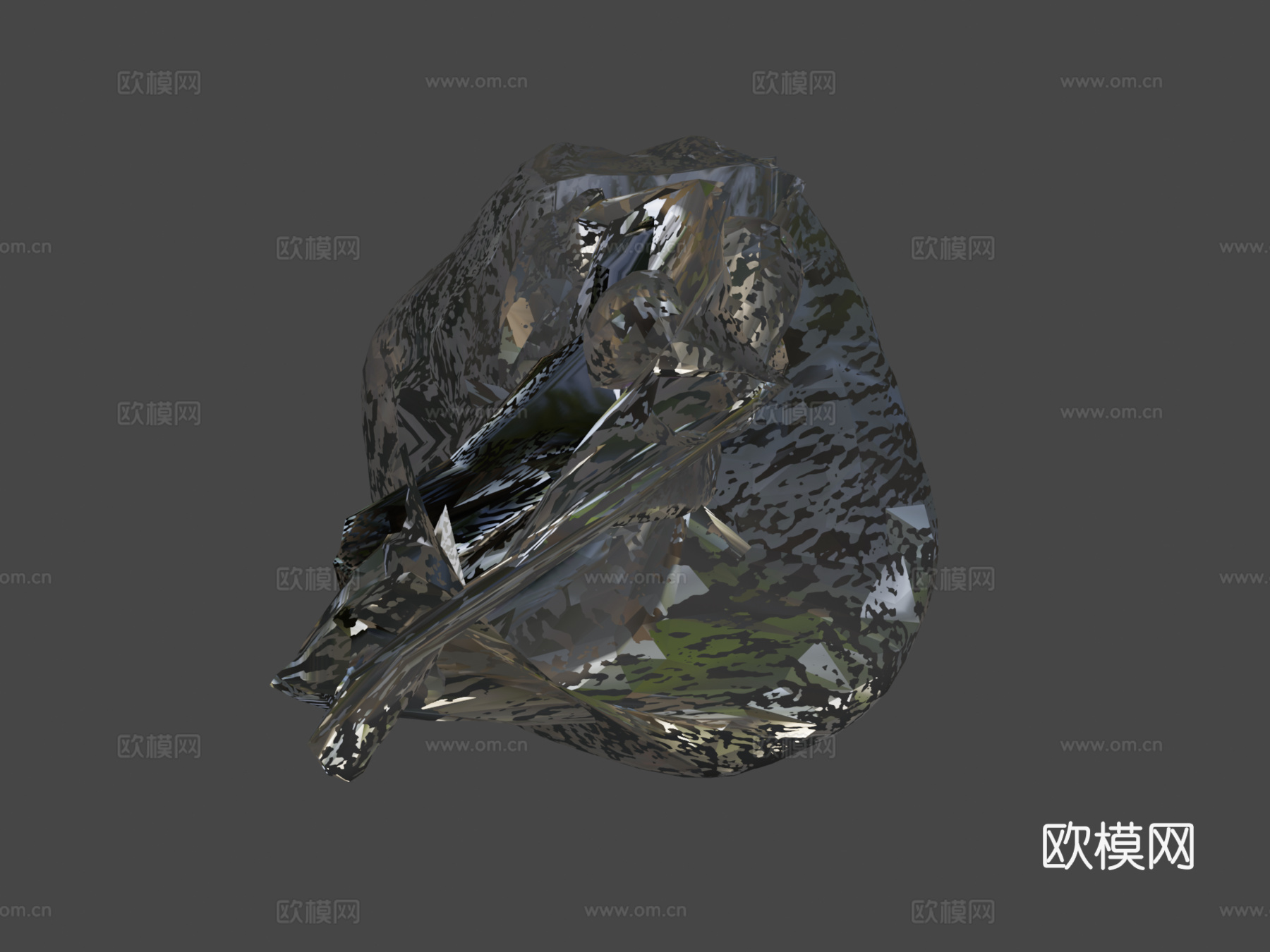 淘气鬼-班班花园63d模型