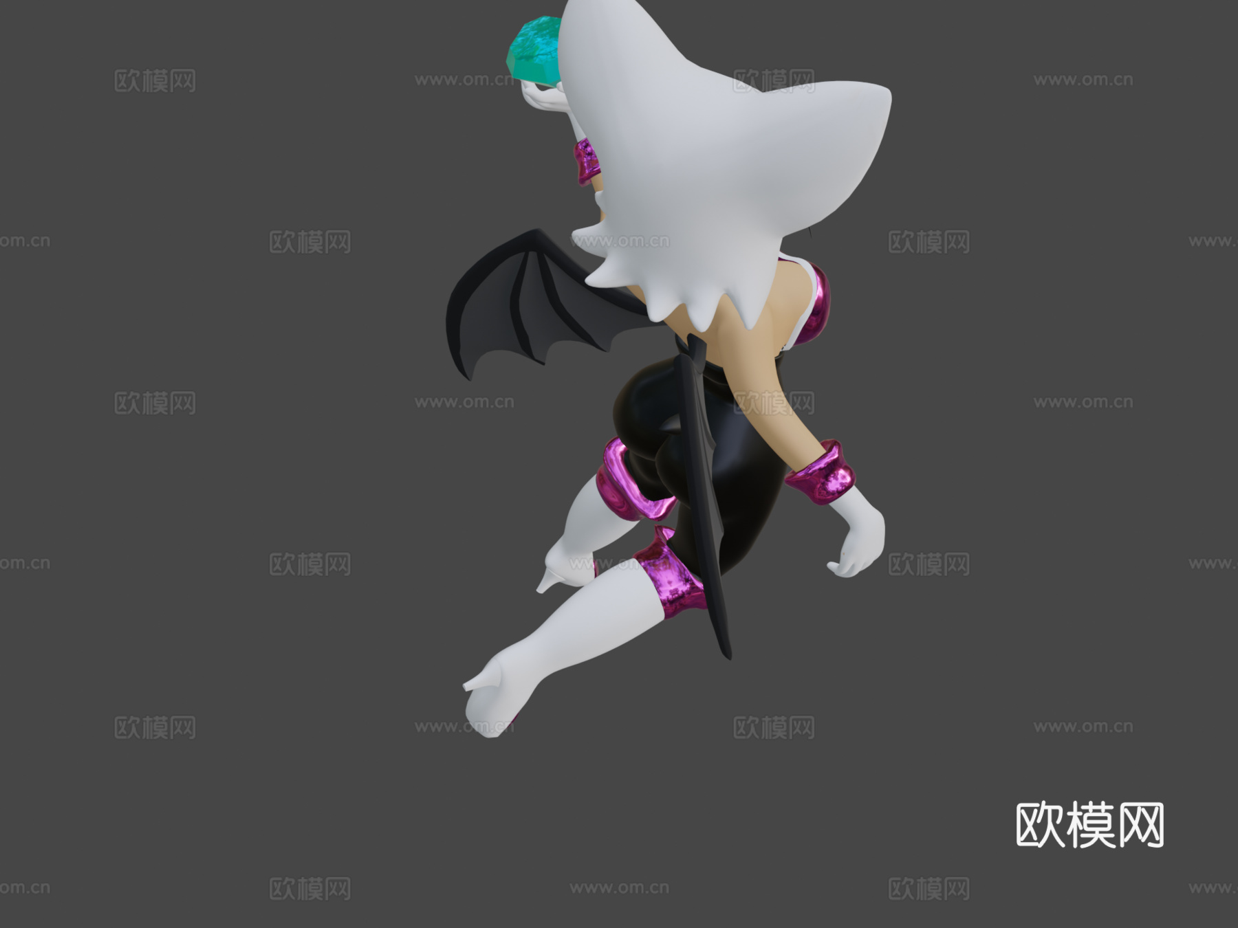 蝙蝠露姬3d模型