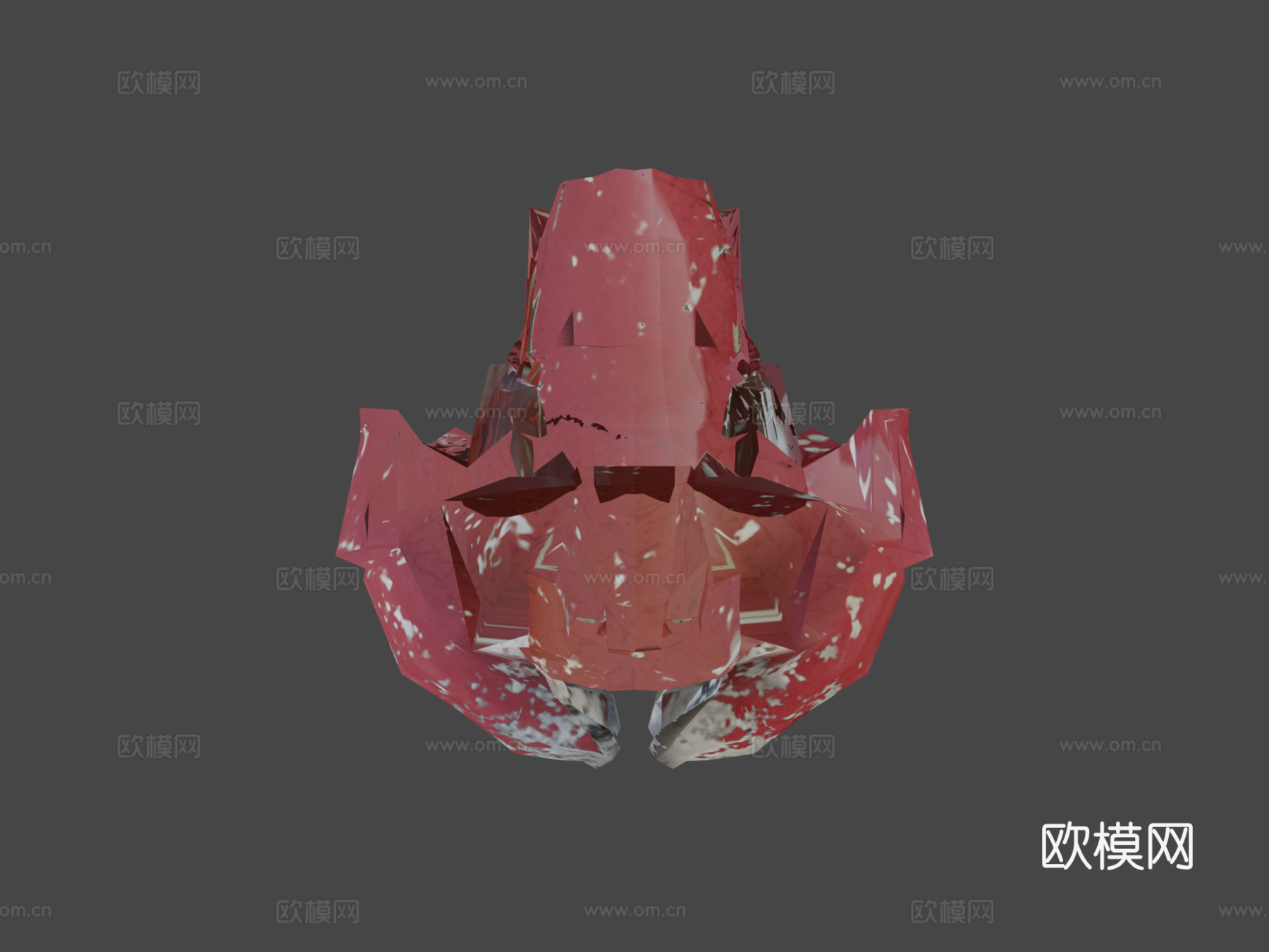 巨型鱿鱼3d模型