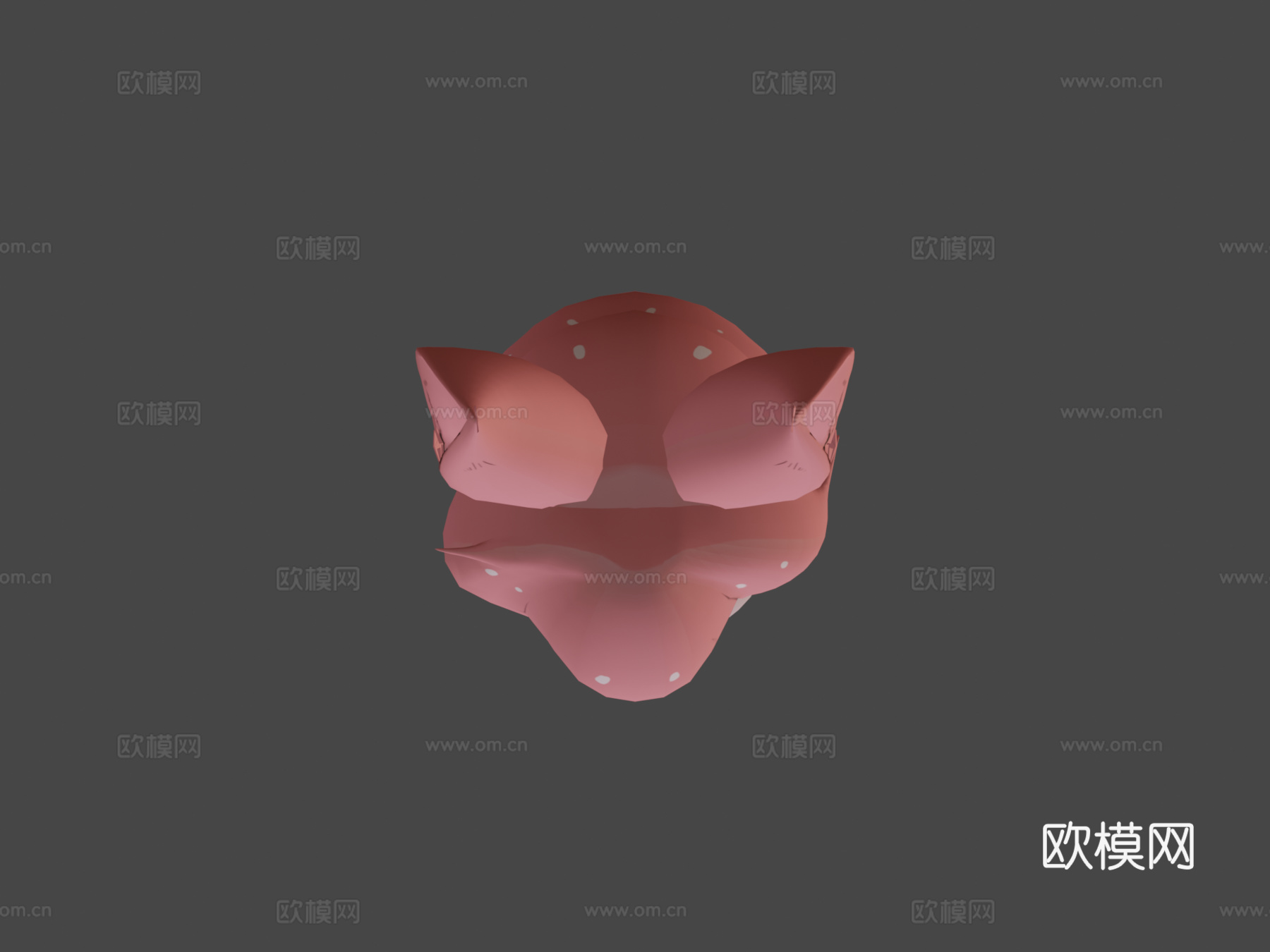 兽人头3d模型
