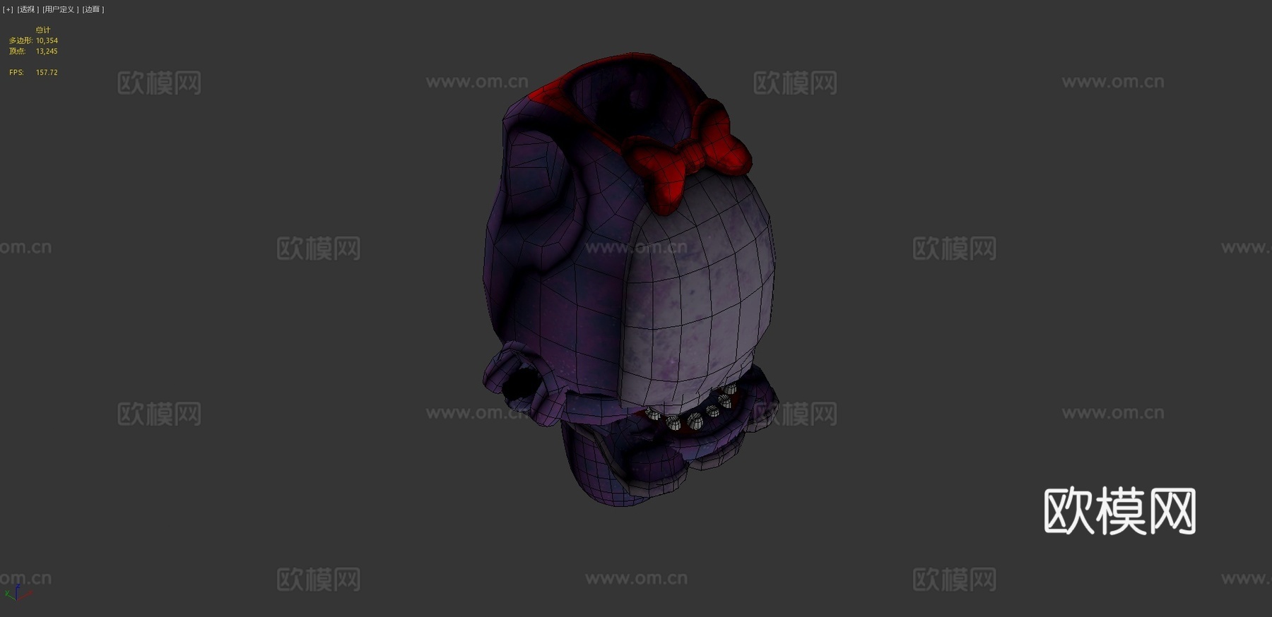 邦妮兔-五夜后宫AR特别快递3d模型