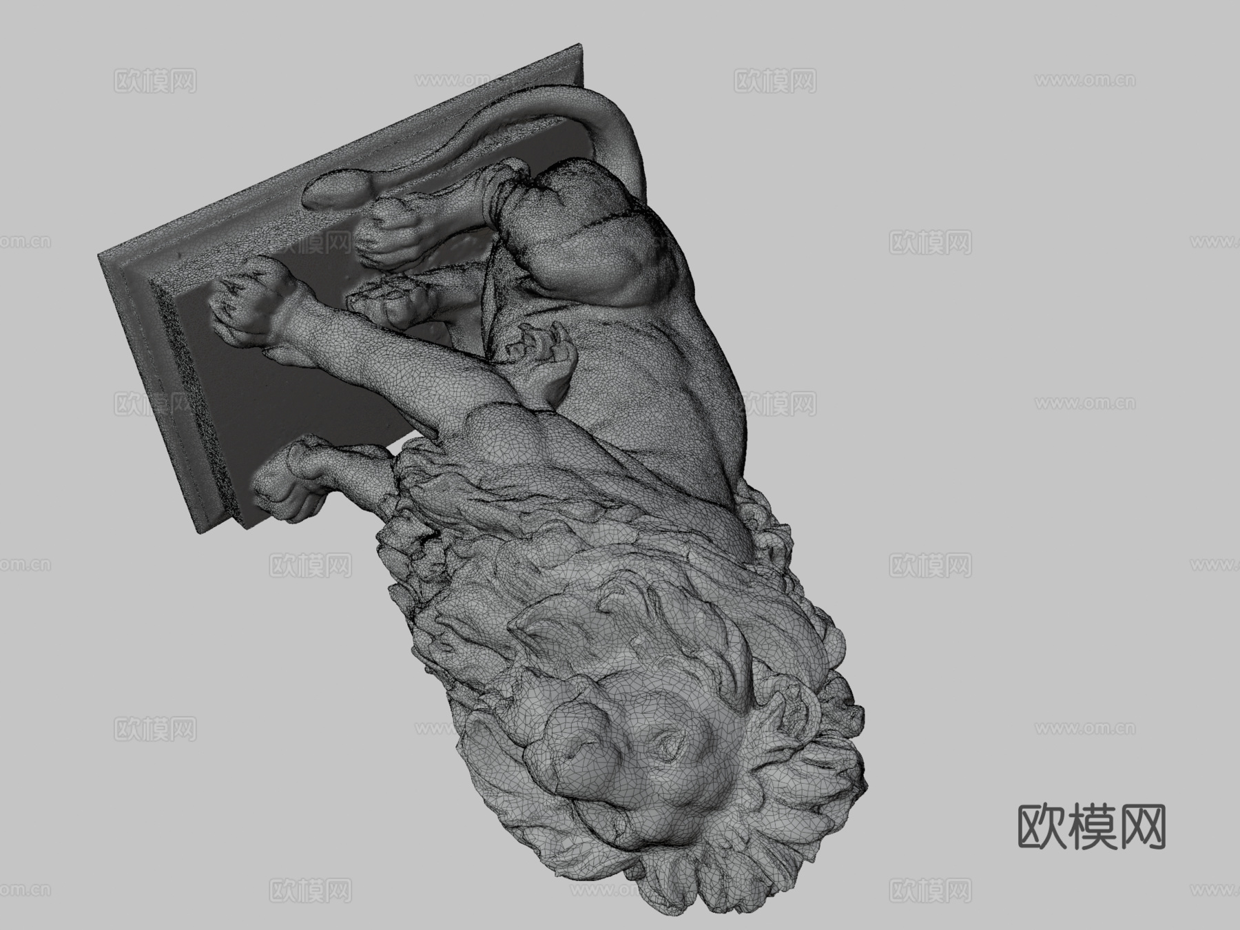狮子(noe-3d.at)_33d模型