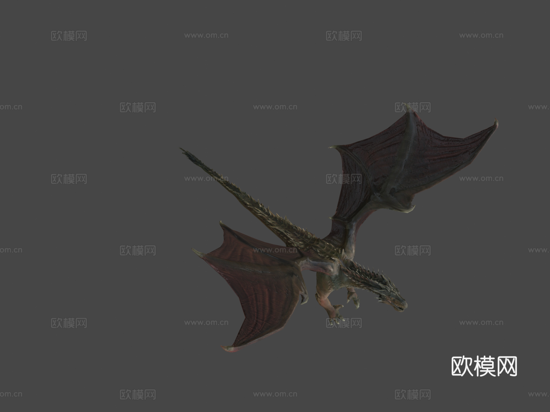 龙3d模型