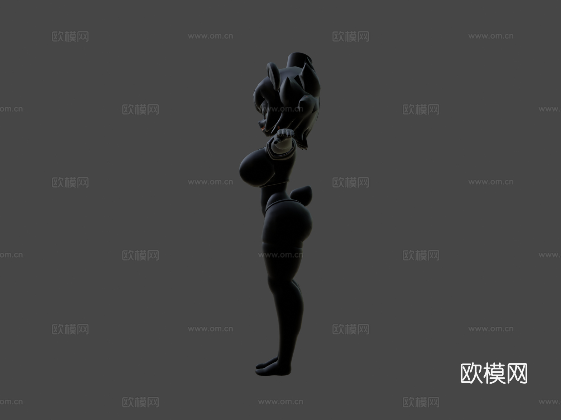 弗蕾迪娜_卡莉3D3d模型