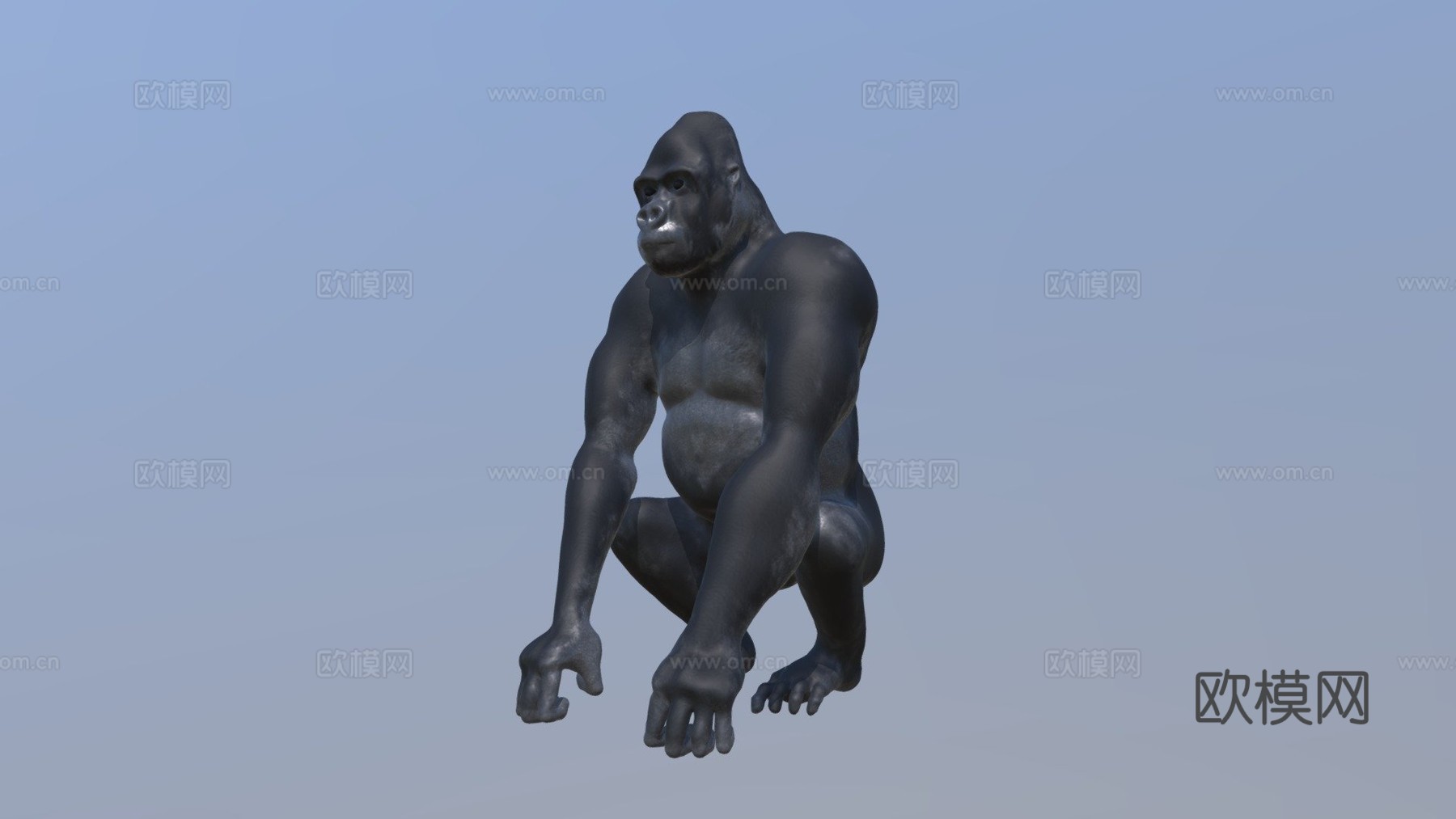 免费大猩猩3d模型
