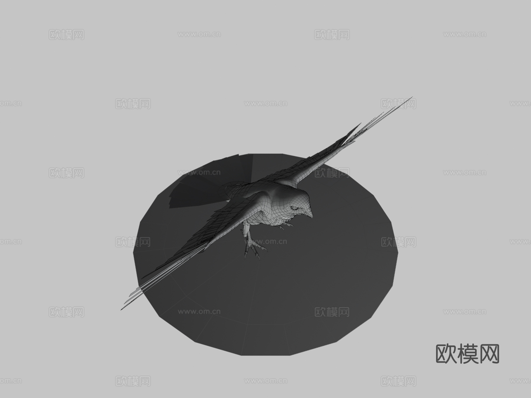 游隼3d模型