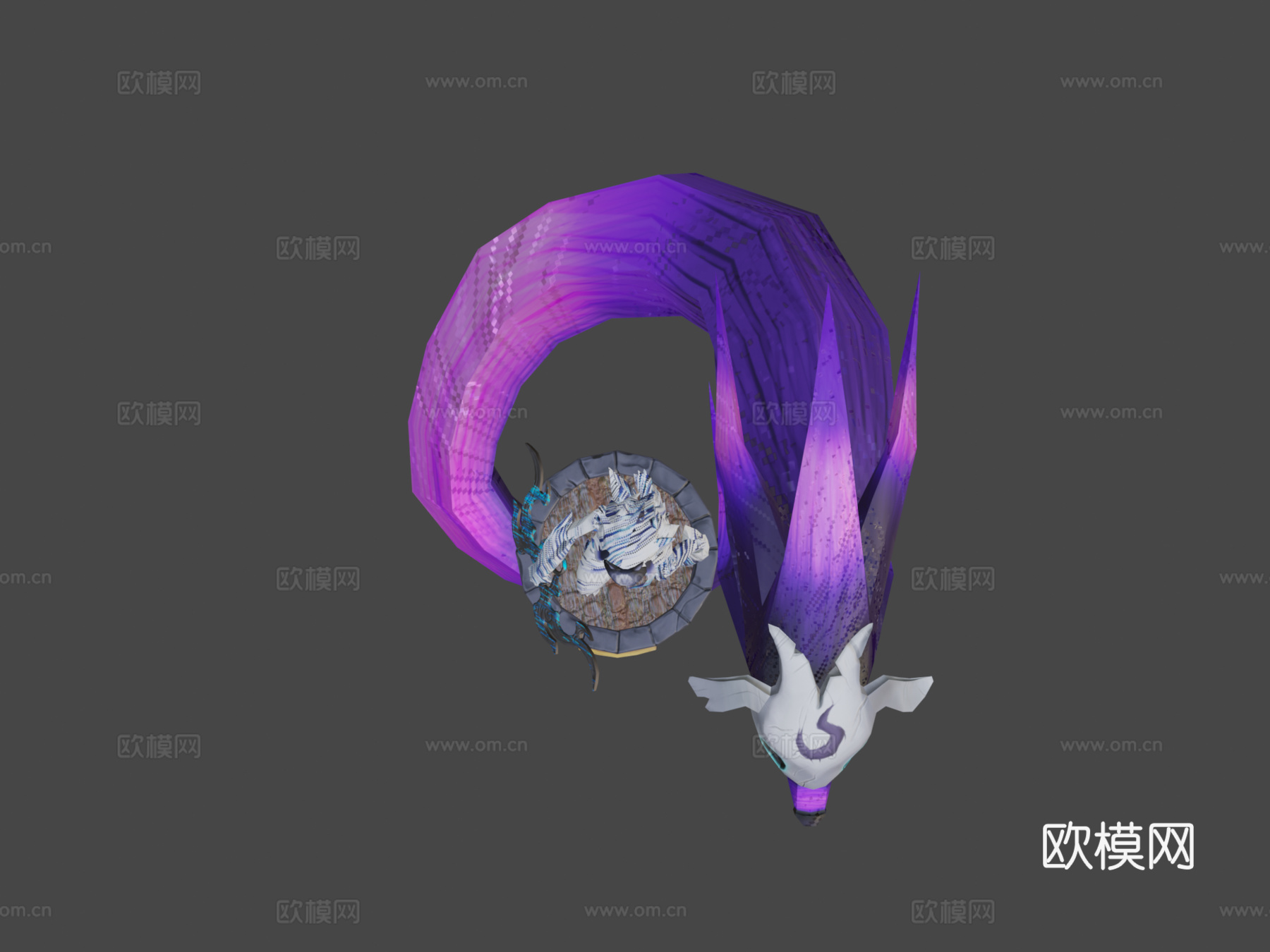千珏-英雄联盟3d模型