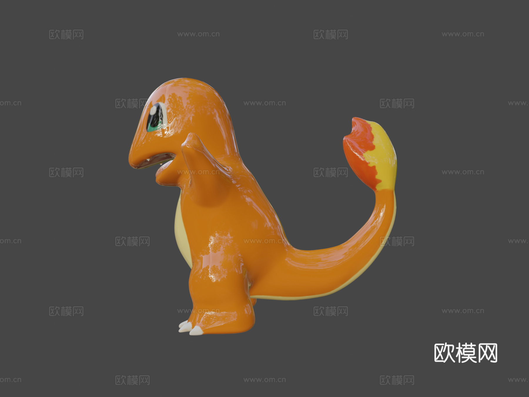 宝可梦-小火龙3d模型
