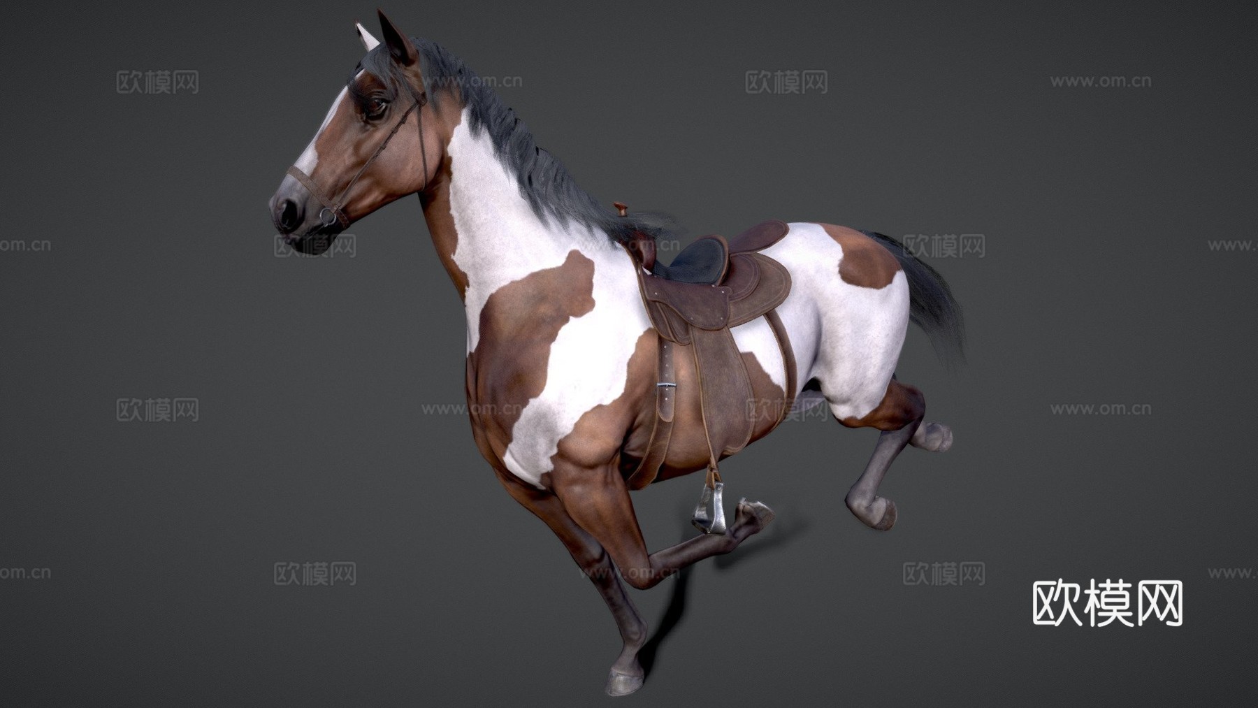 种马(游戏适配版)3d模型