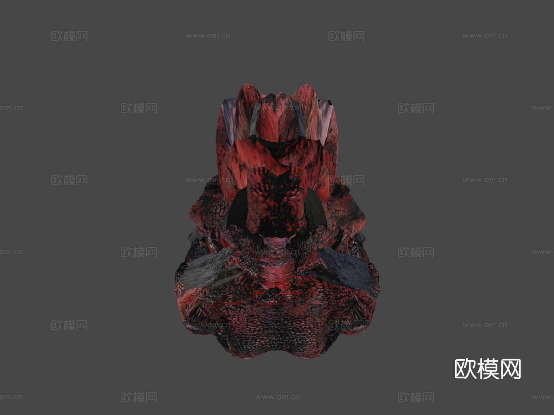 生物怪物3D由Oscar Creativo创作3d模型