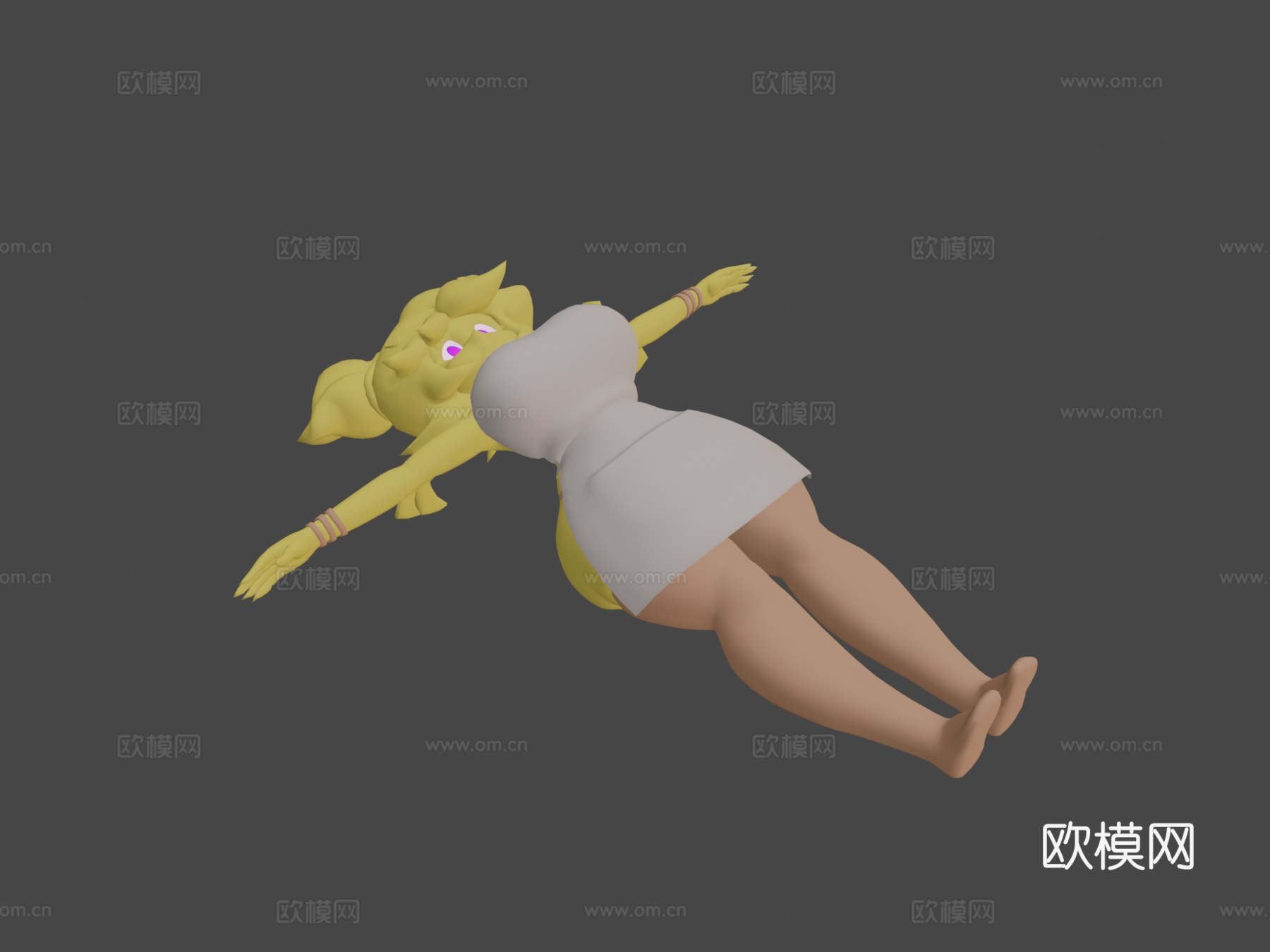 FNIA_奇库_动漫3d模型