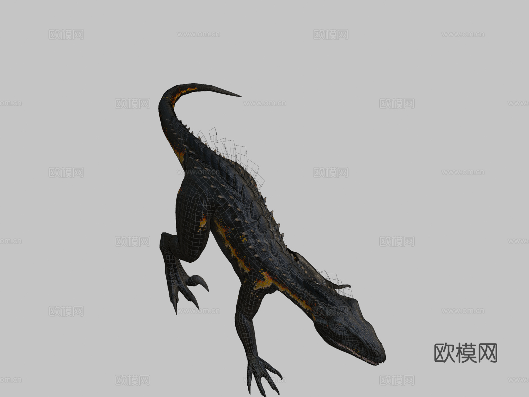驯龙高手方舟神秘之谜3d模型