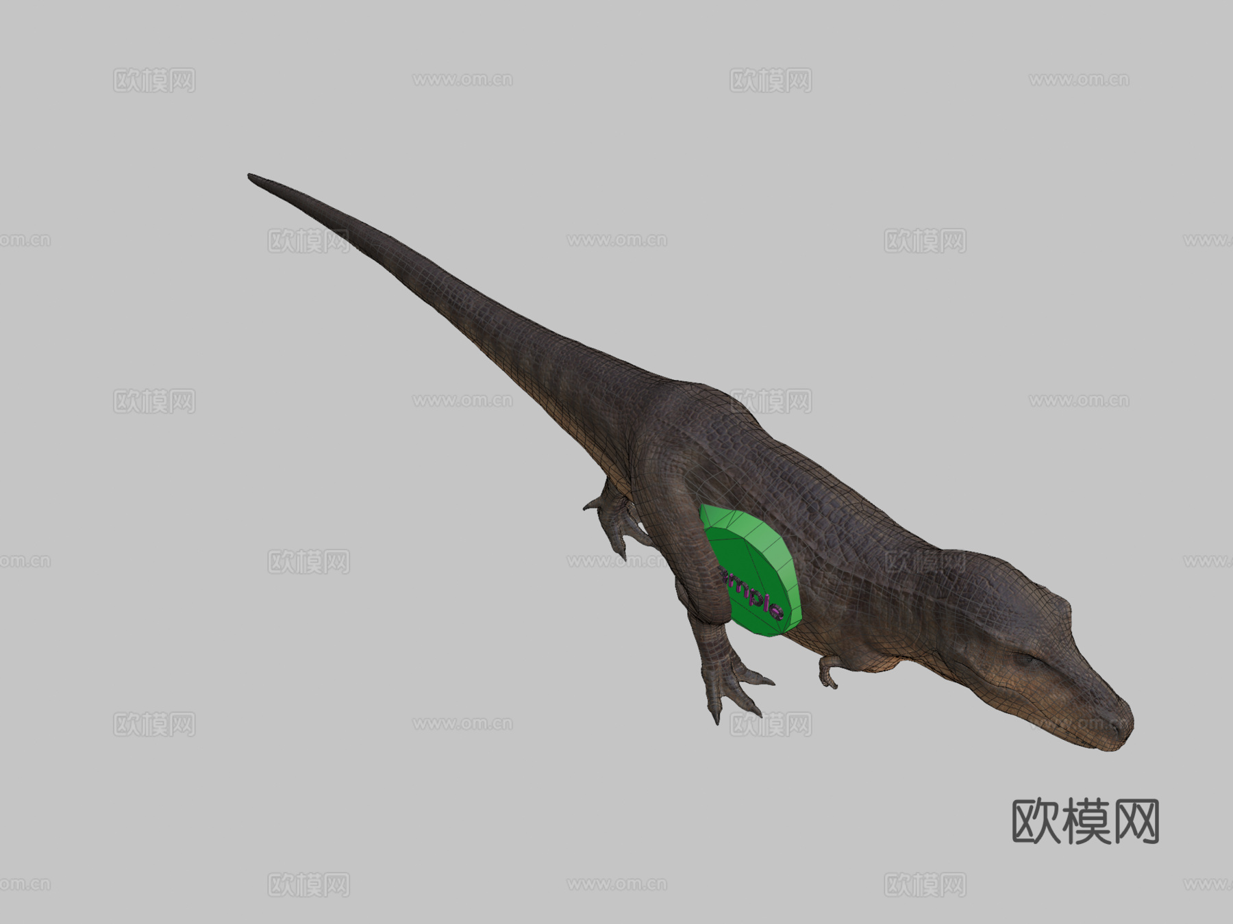 霸王龙3d模型