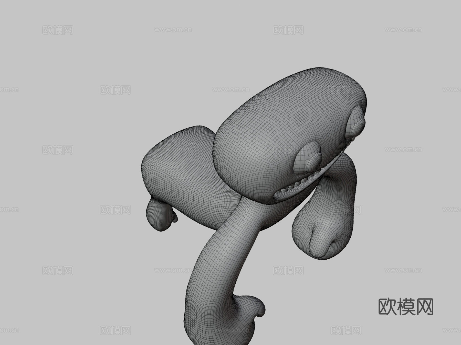 班班花园2-巨型乔希3d模型