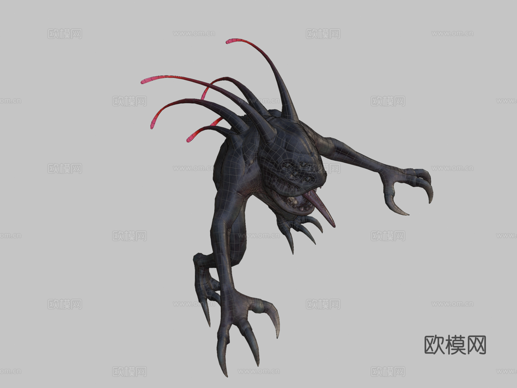 ANGLEROX动画3d模型