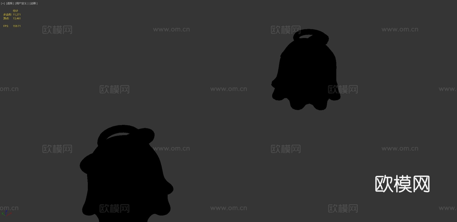章鱼烧_绑定_全息直播3d模型