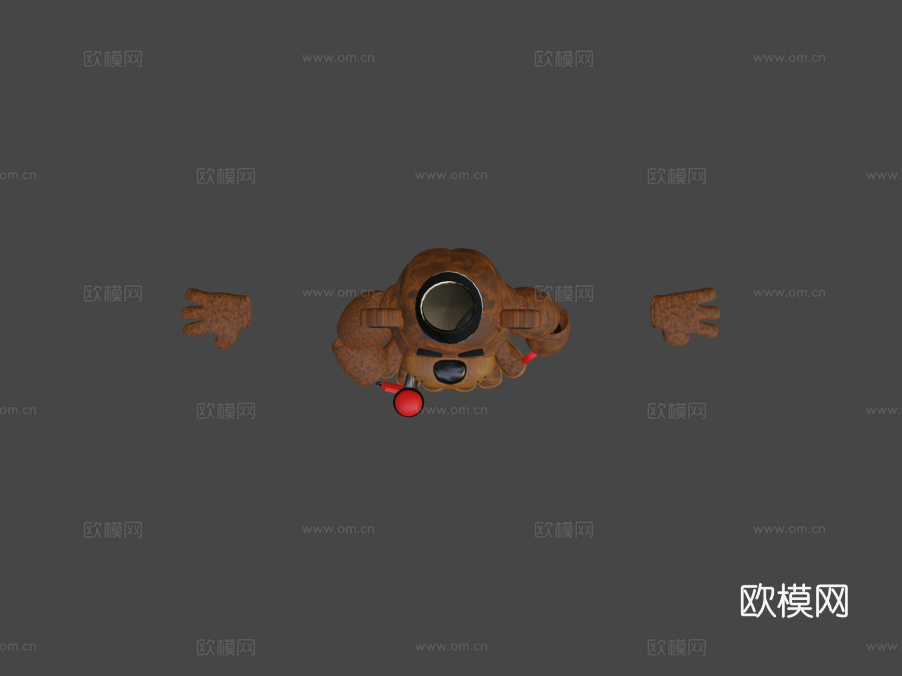 弗雷迪法兹熊UFMP版3d模型
