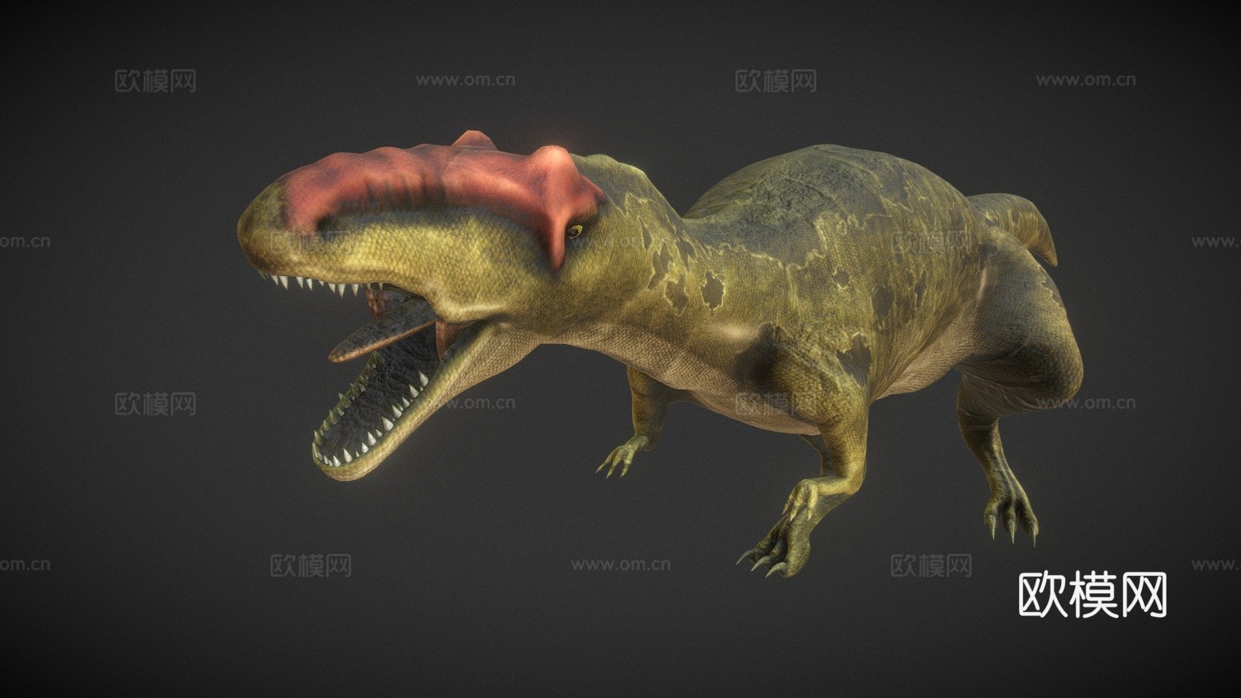 异特龙3d模型