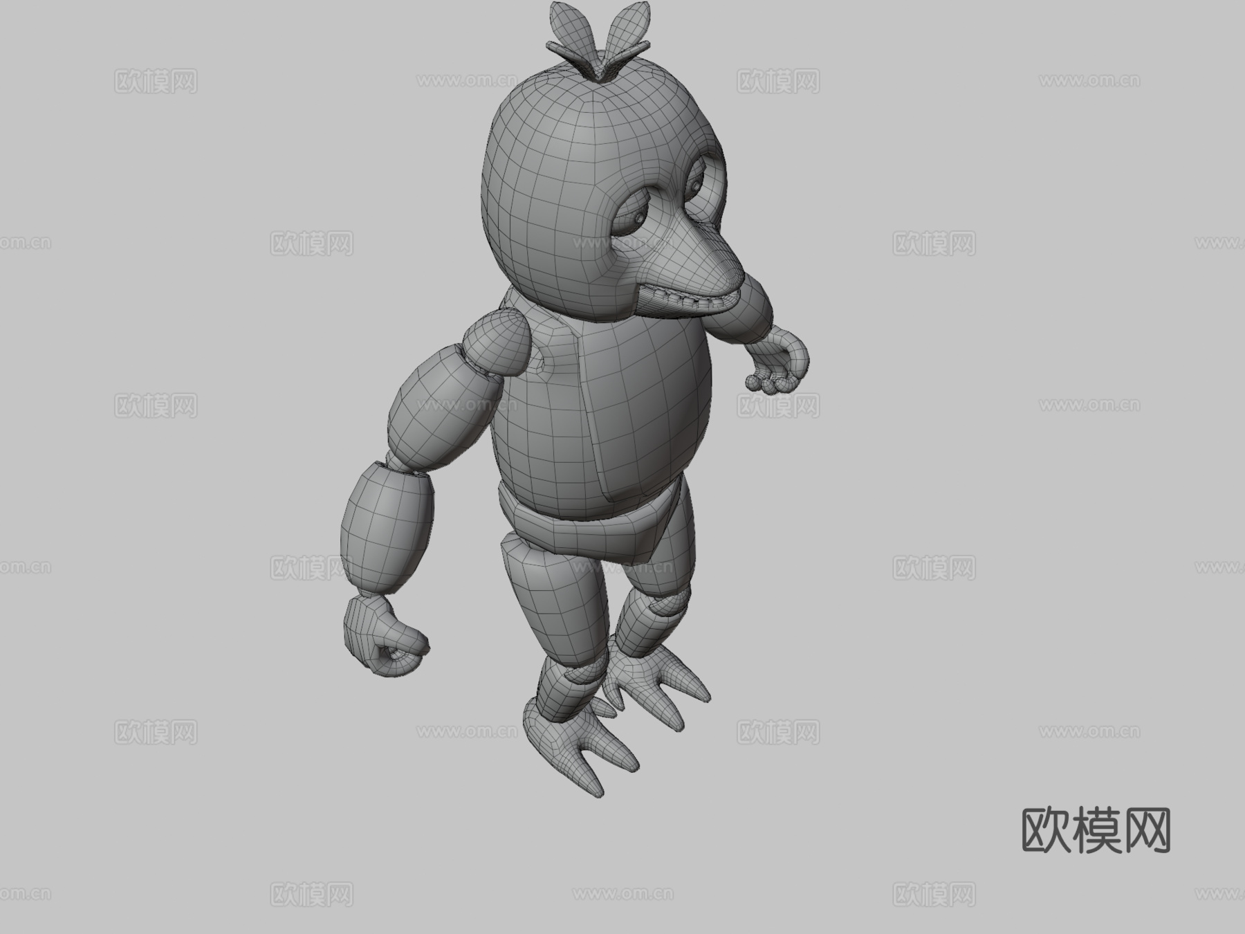 玩具熊的五夜后宫奇卡3d模型