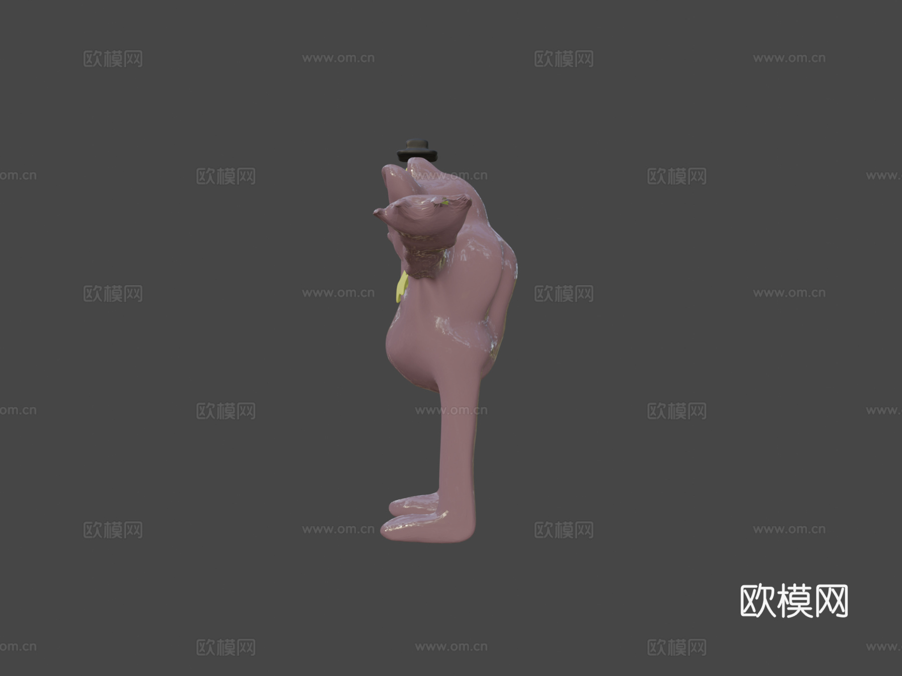 警长蟾蜍官方绑定版3d模型