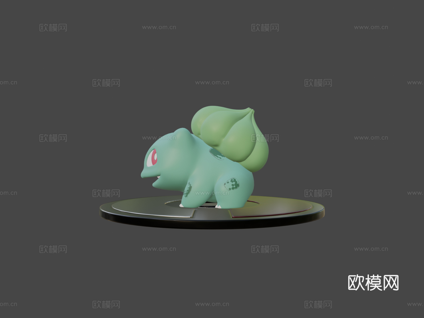 妙蛙种子3d模型