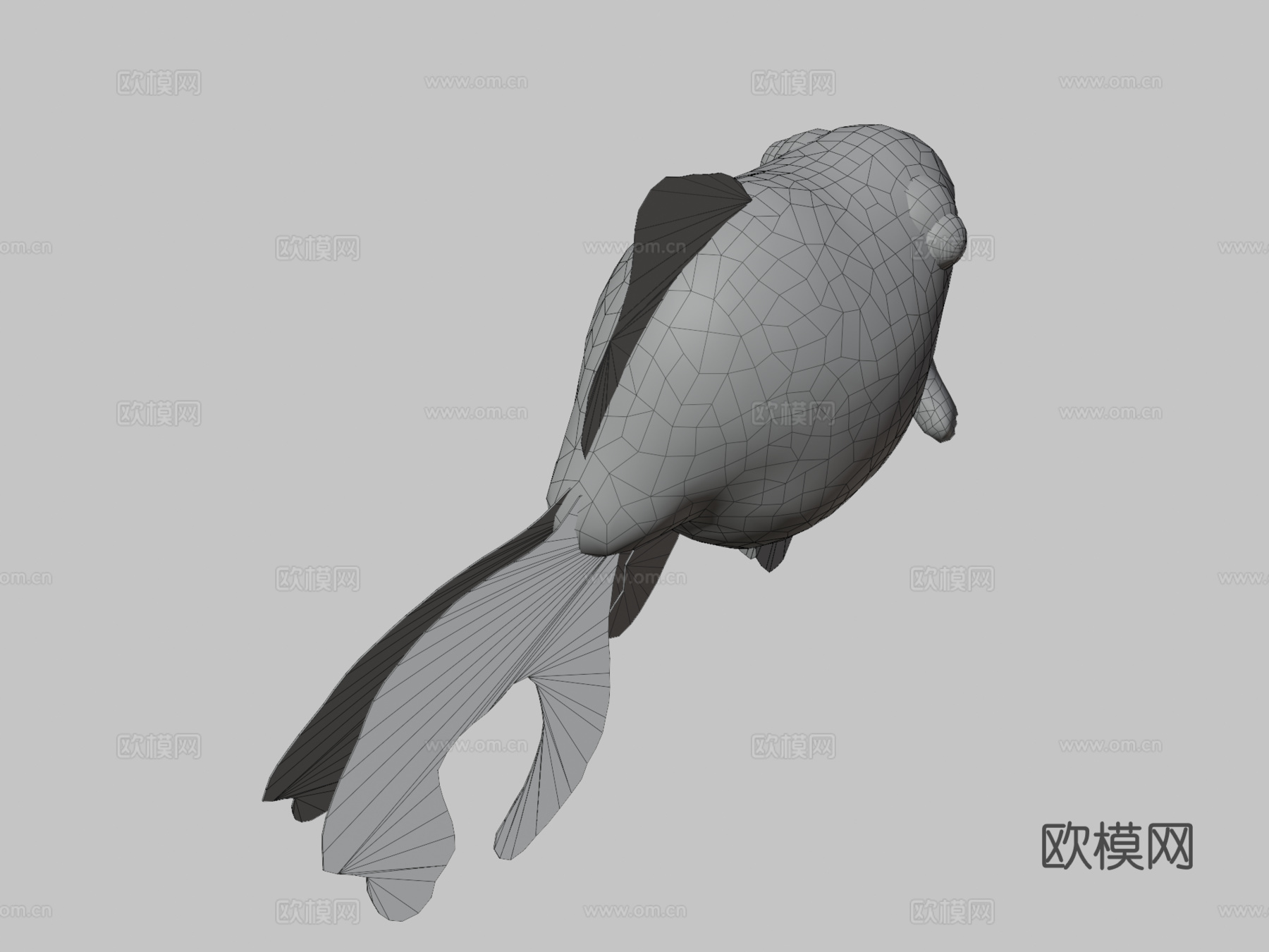 黑沼金鱼(Smoothie-3D上传)3d模型