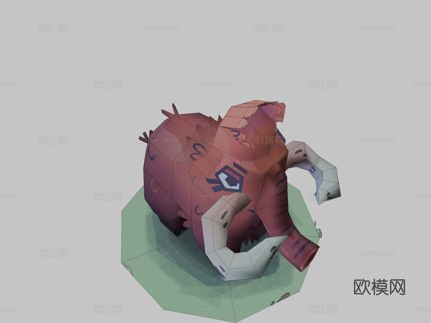 猛犸象?3d模型