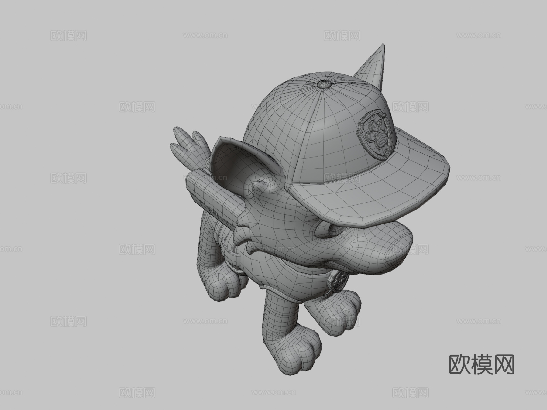 洛基-汪汪队3d模型