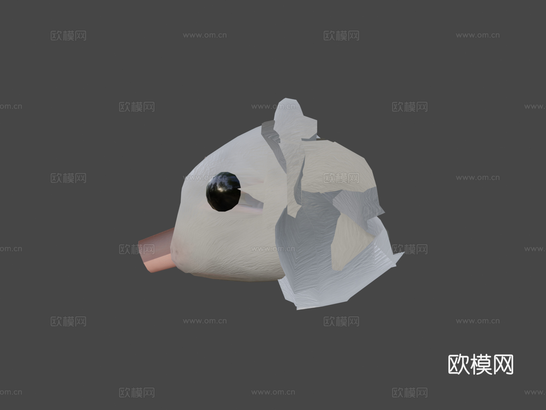 老鼠3d模型