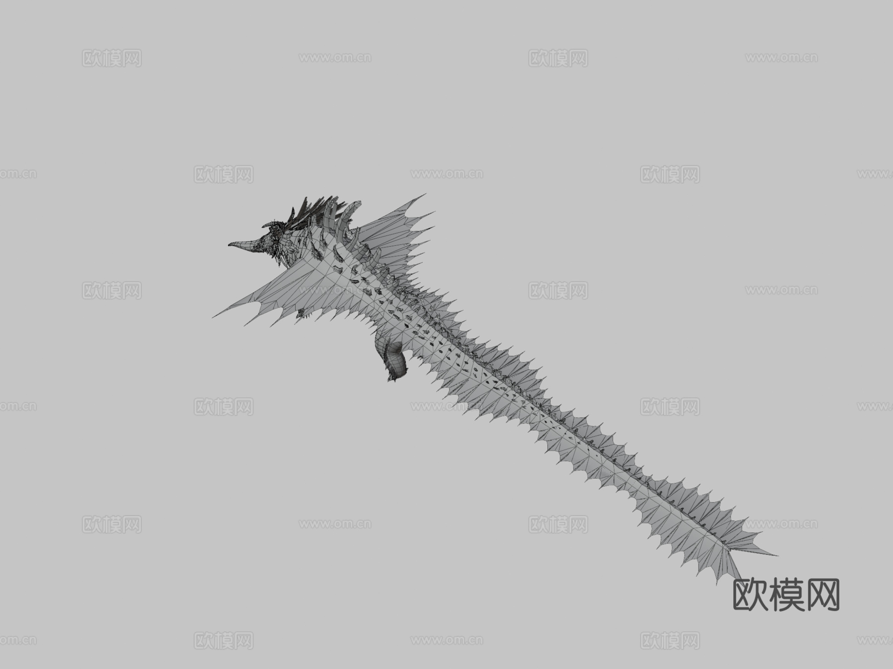 驯龙高手迷惑龙模型[原版]3d模型