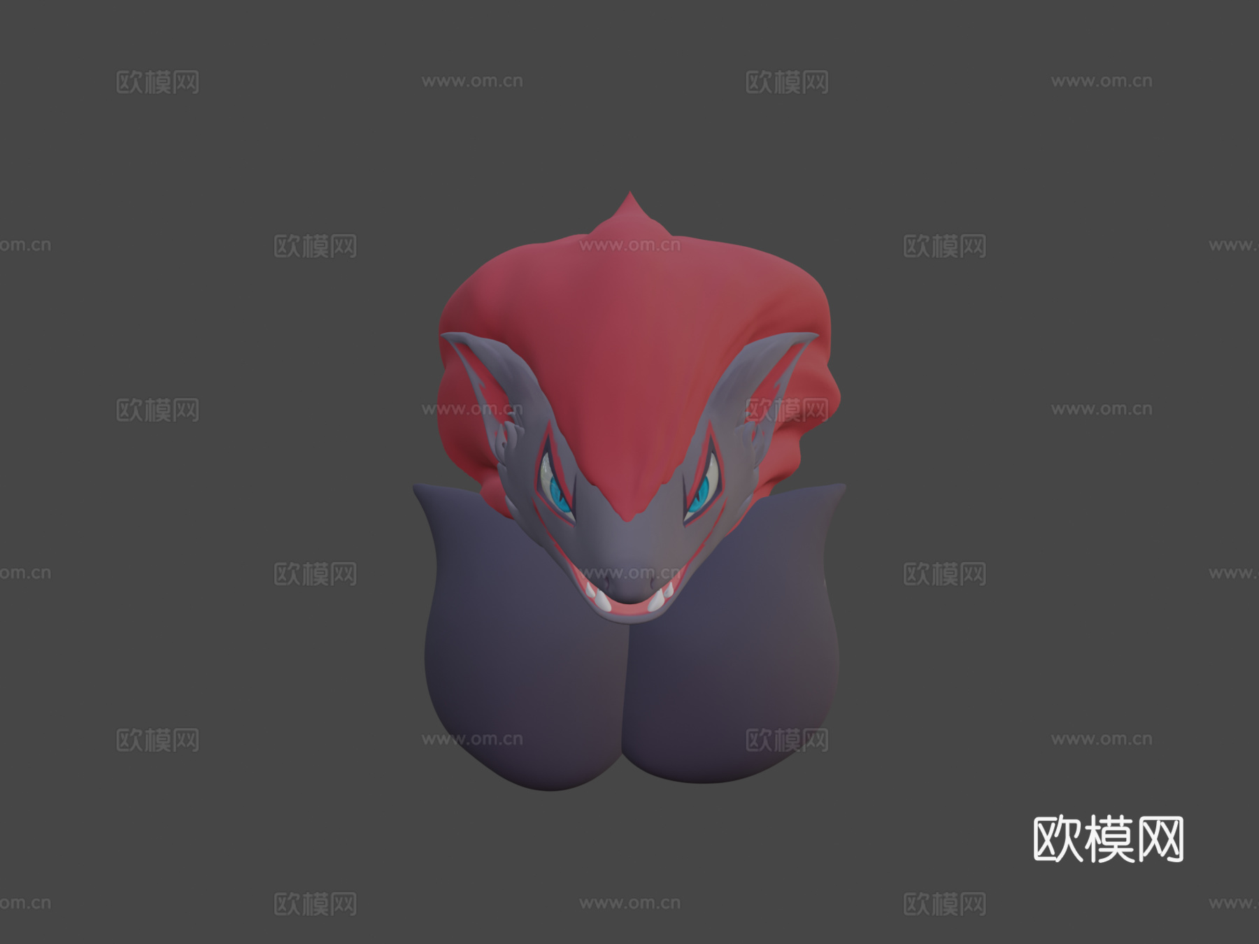 索罗亚克Zbrush雕塑(可下载)3d模型