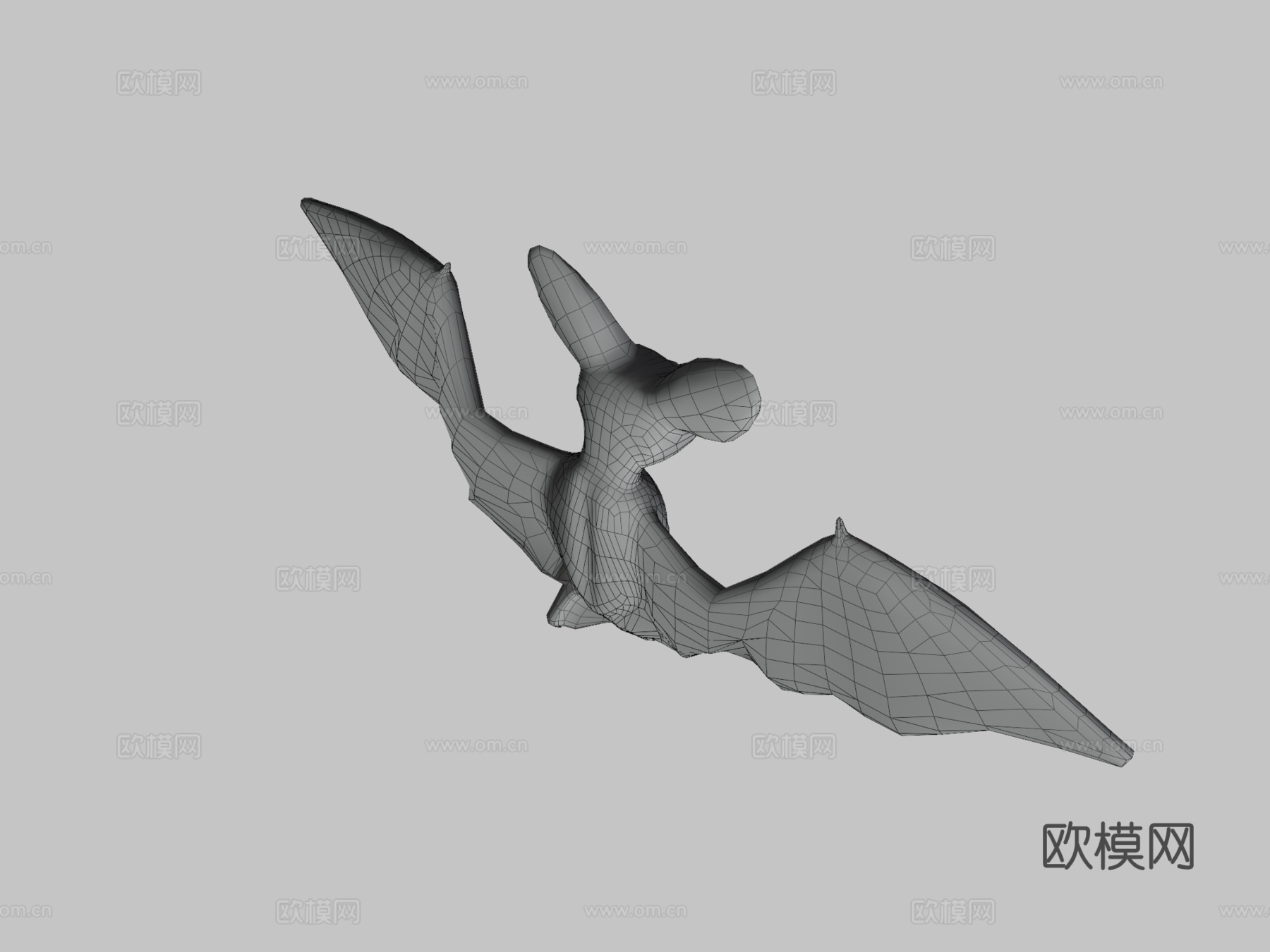 蝙蝠3d模型
