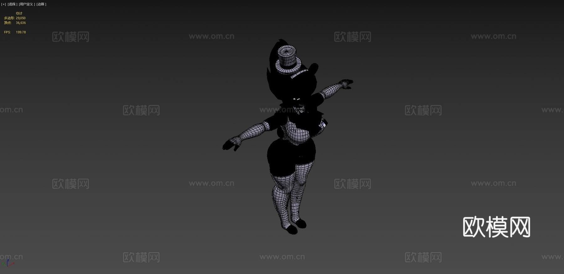 弗伦尼3d模型