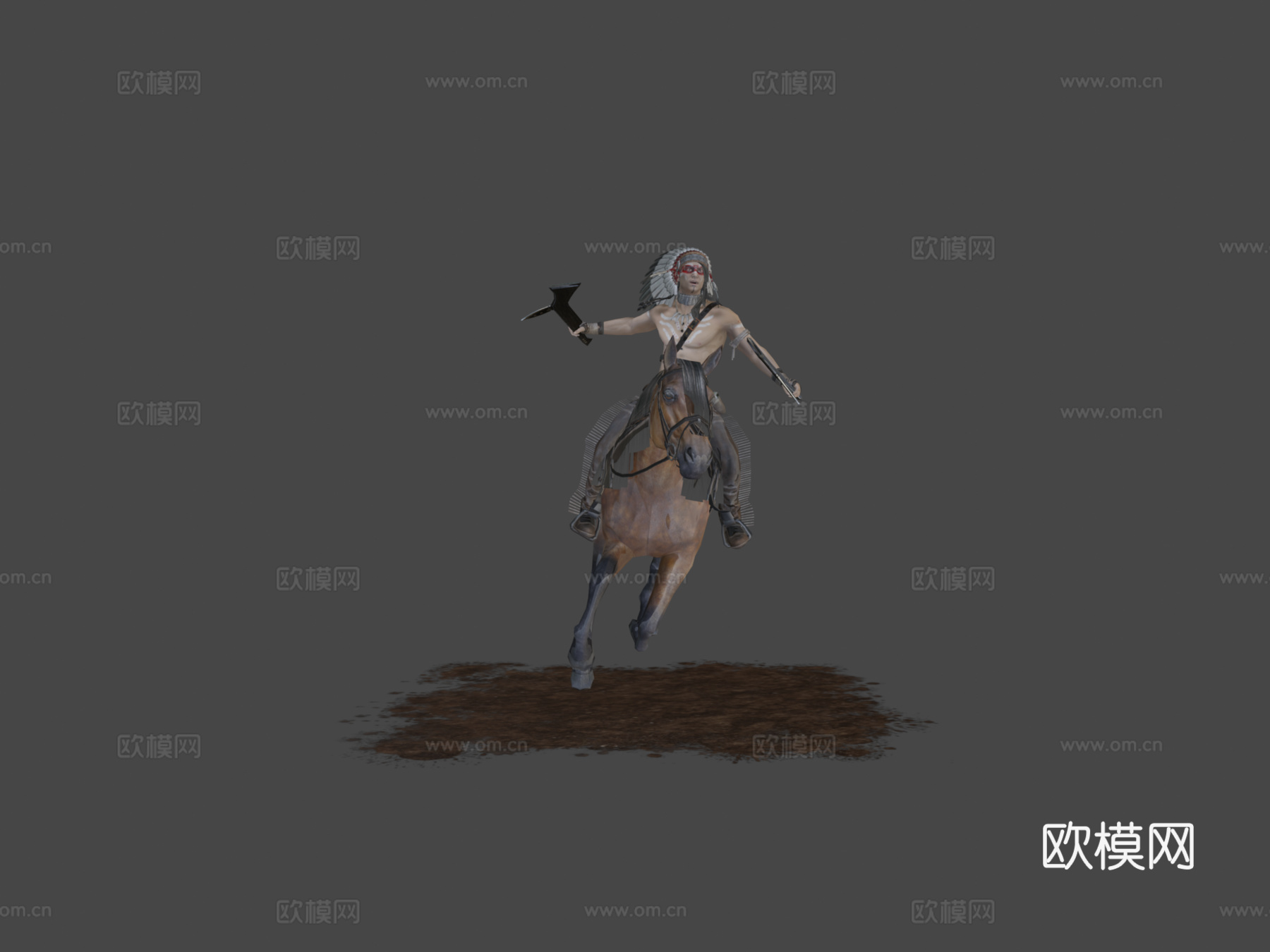 卡斯奇尔角色概览3d模型