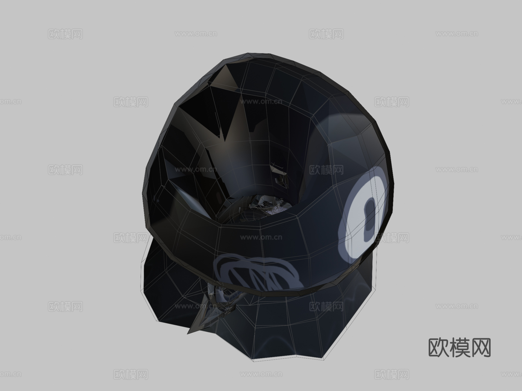 谜拟Q+未知图腾(查拉梅尔斯插画)?(安迪(潘多盒))3d模型