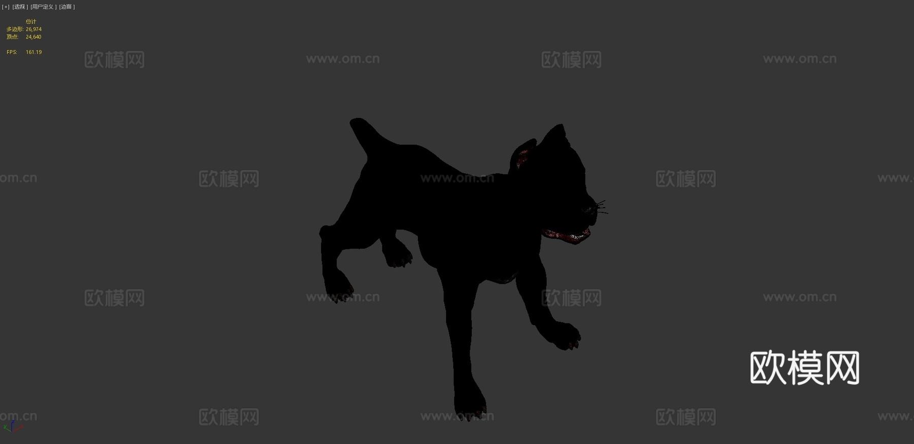 凯恩柯索V3版-几何优化3d模型