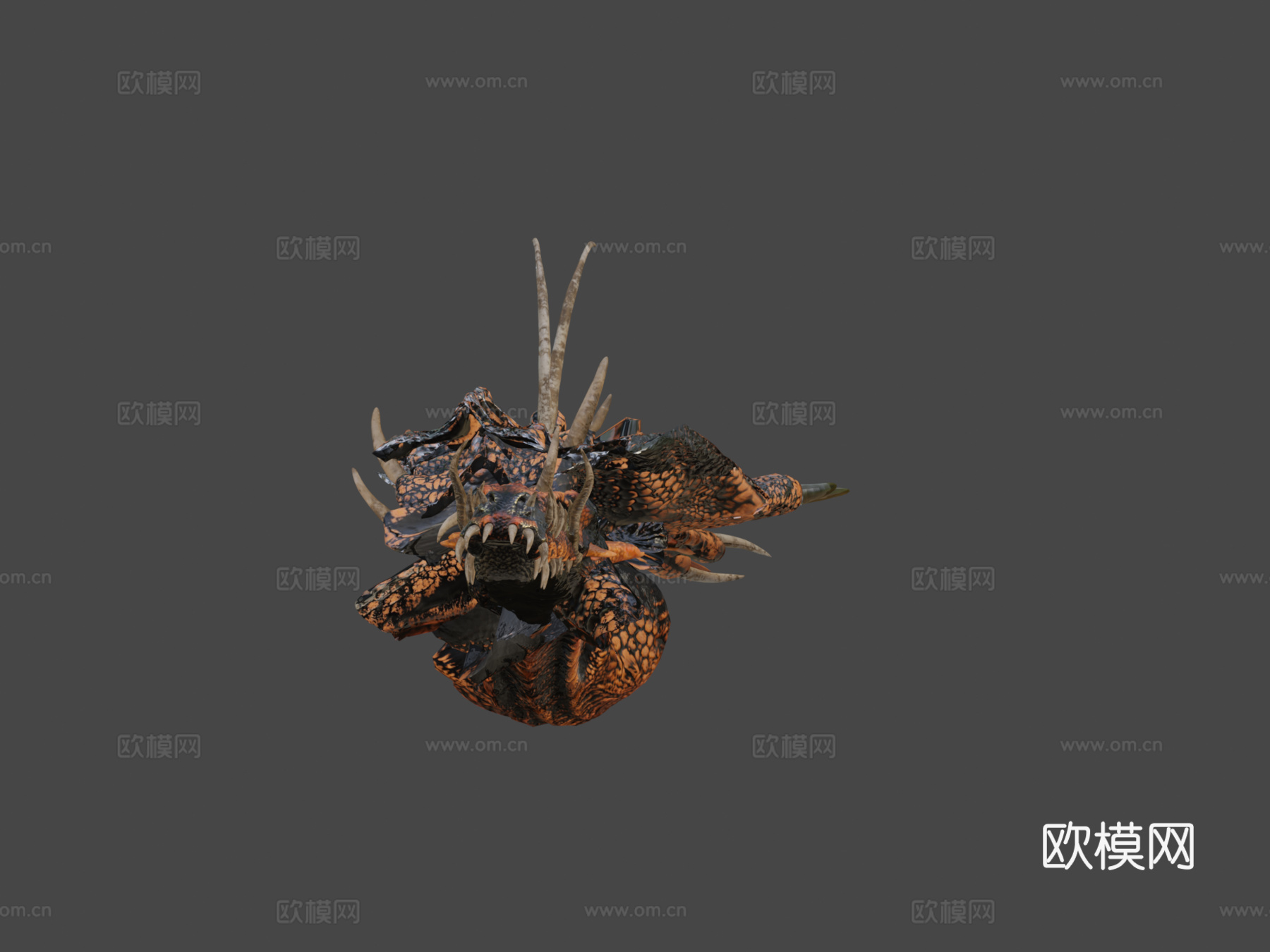 奥斯卡创意免费提供的DRAGO 3D模型3d模型