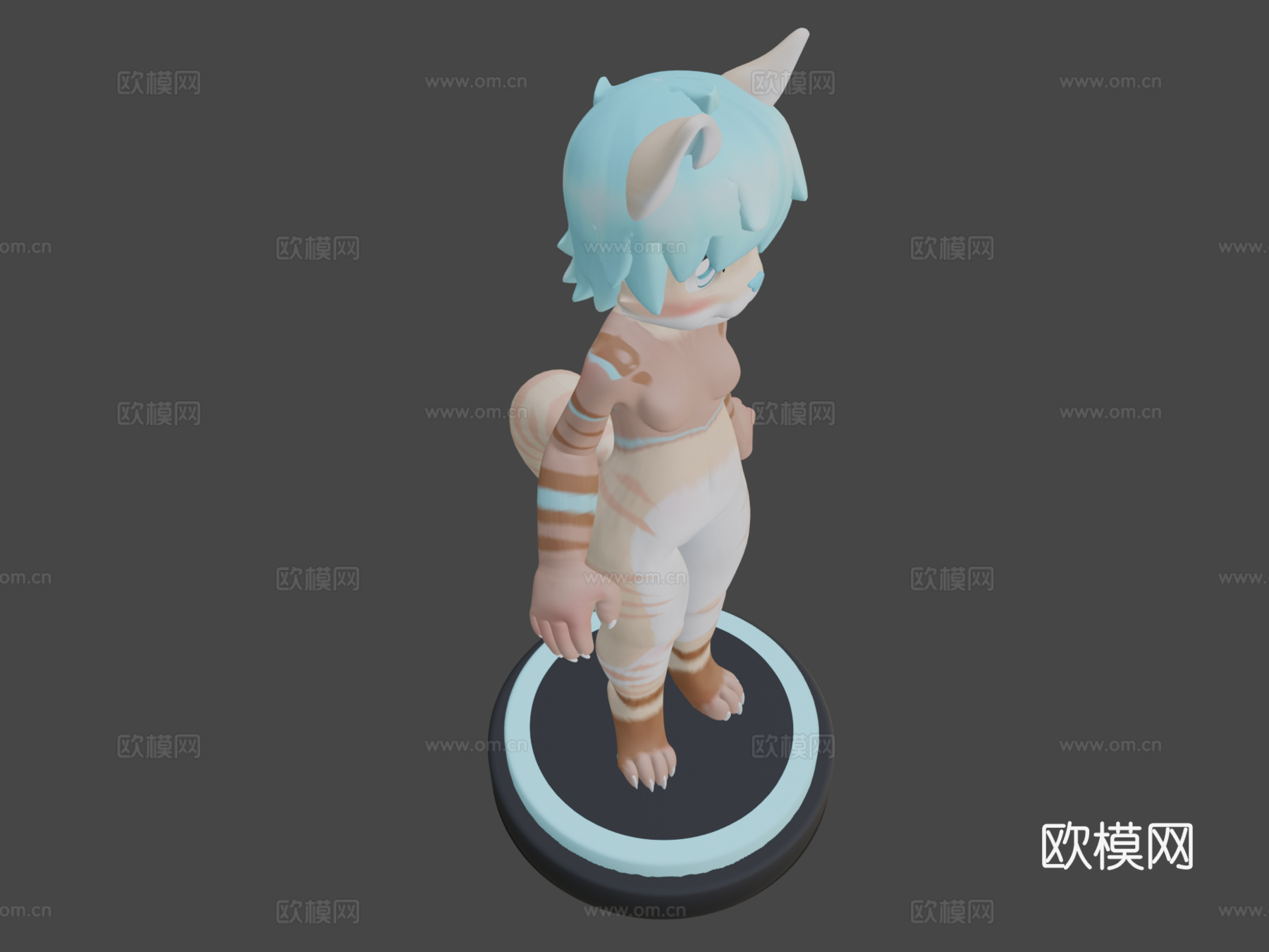 Stina H.站立架3d模型