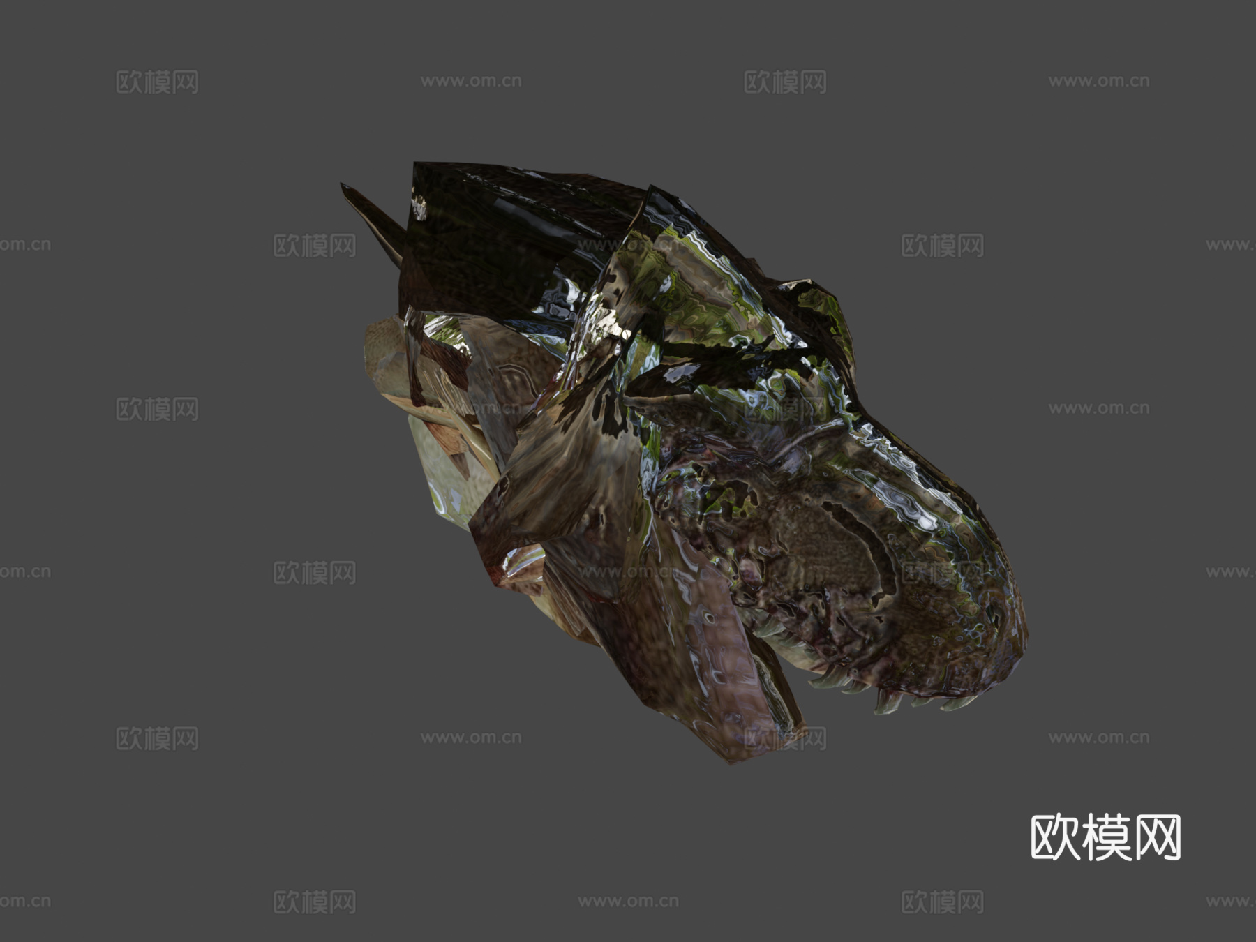 霸王龙-来自恐龙猎人(含所有动作)3d模型