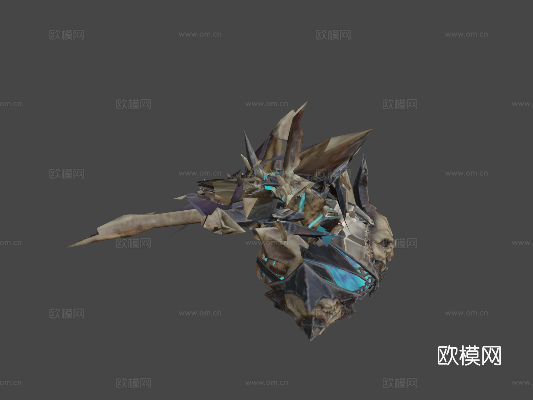 骨龙3d模型