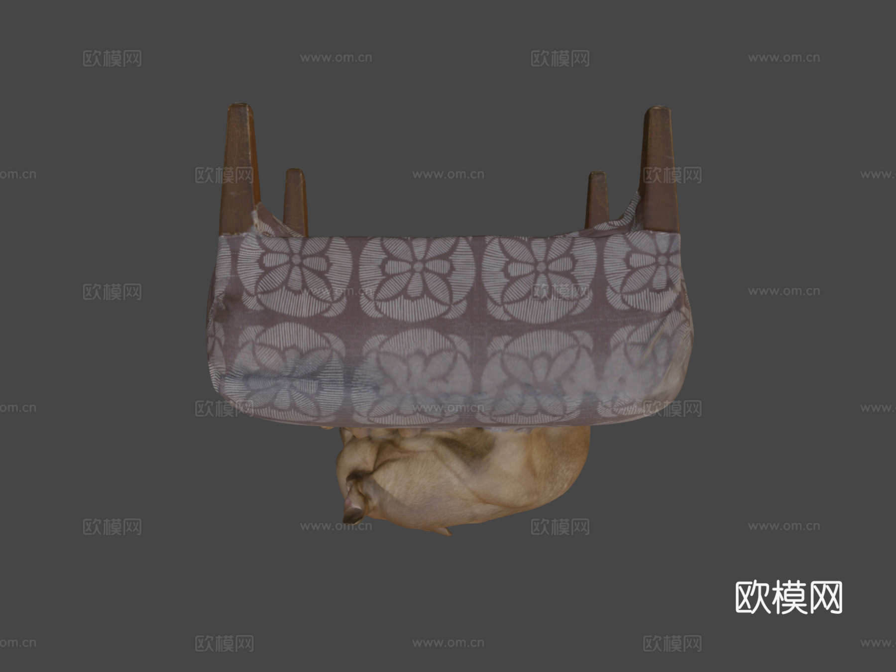 露西狗彩色3D扫描3d模型