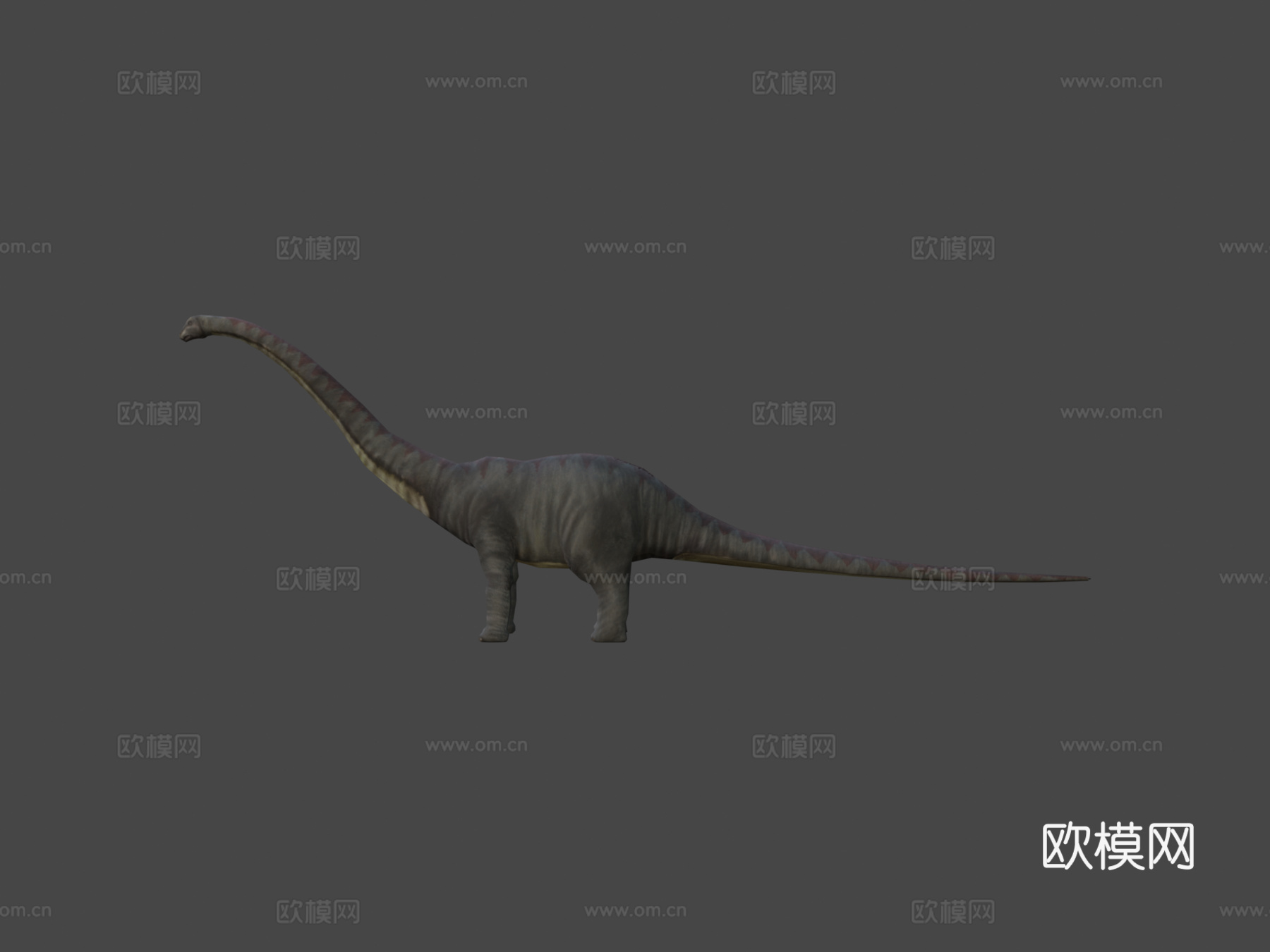 DRT恐龙-蜥脚类3d模型