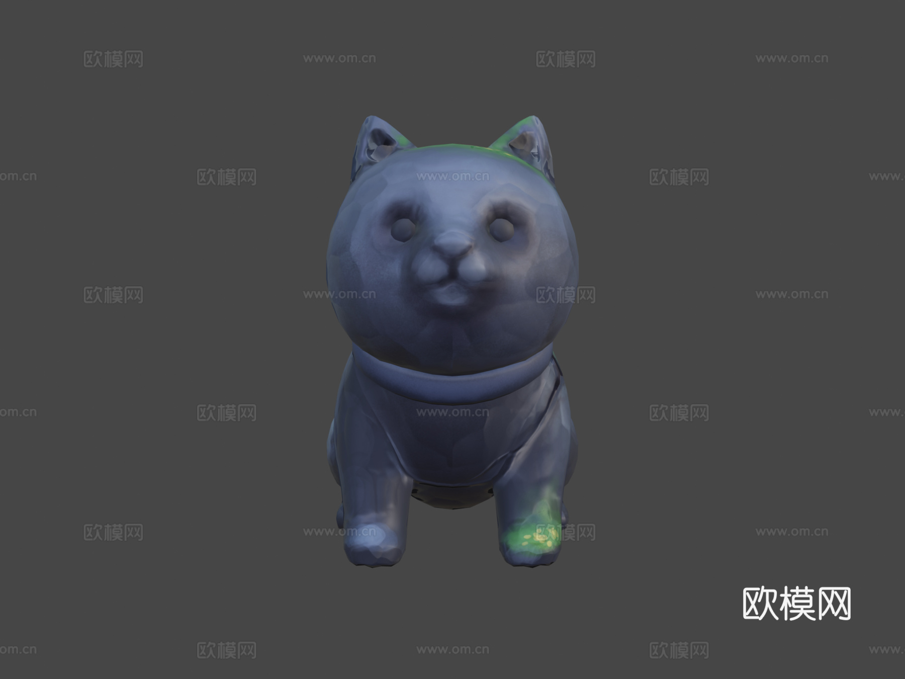 石柴犬3d模型