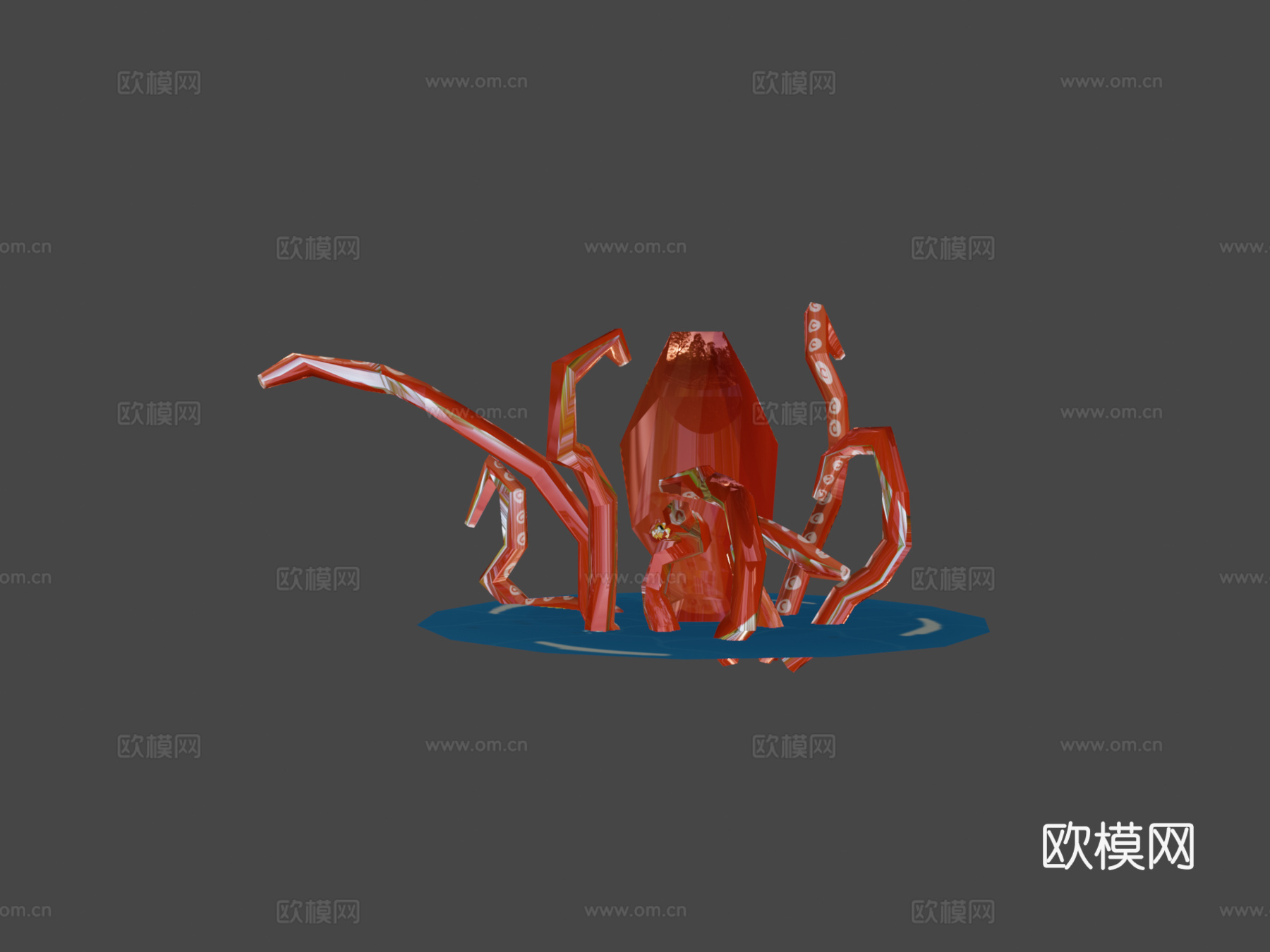 北海巨妖3d模型