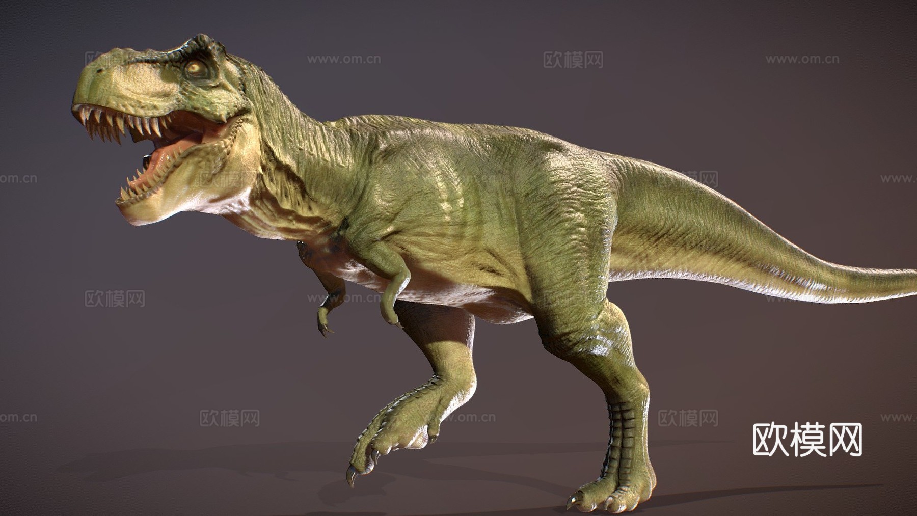 侏罗纪公园3霸王龙(弗雷迪)同人作品3d模型