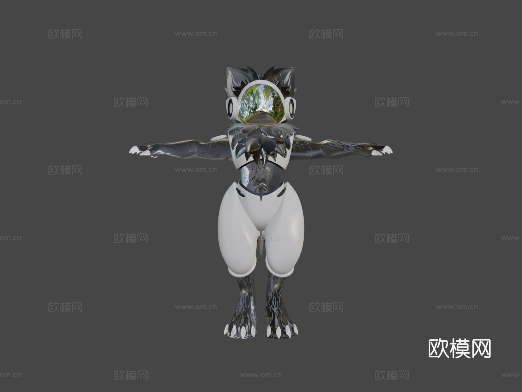 原型兽-VRChat与VTuber虚拟形象3d模型