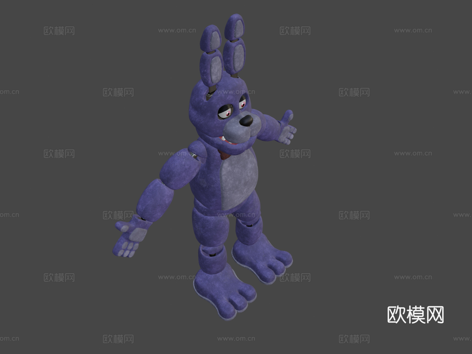 FNaF1邦尼骨架3d模型