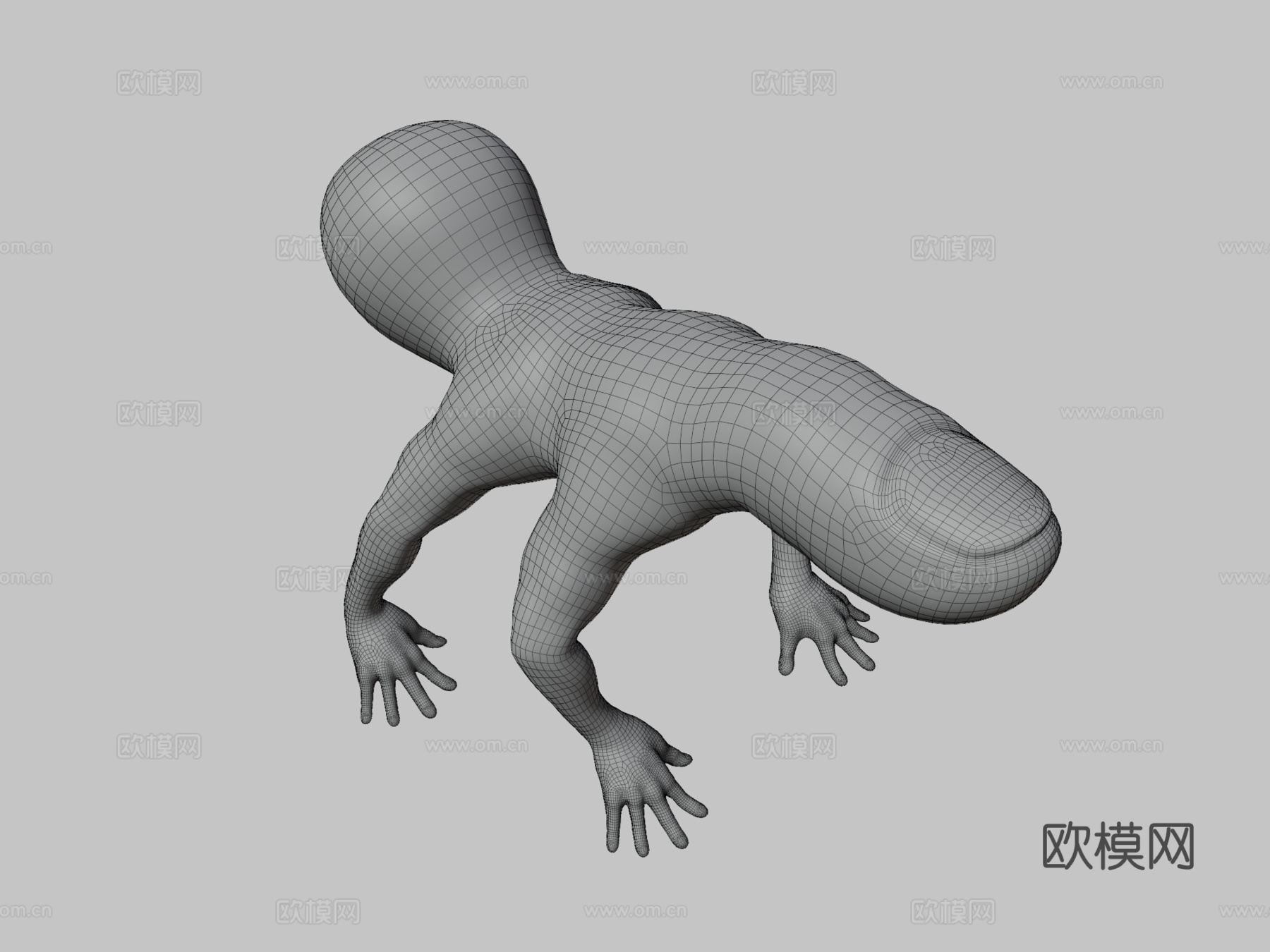 手指蜘蛛[仅模型]3d模型